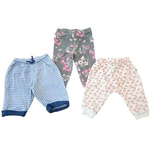 GAP Koala Baby Rabbit Bear Baby Girl 0-3 Month Pants Lot